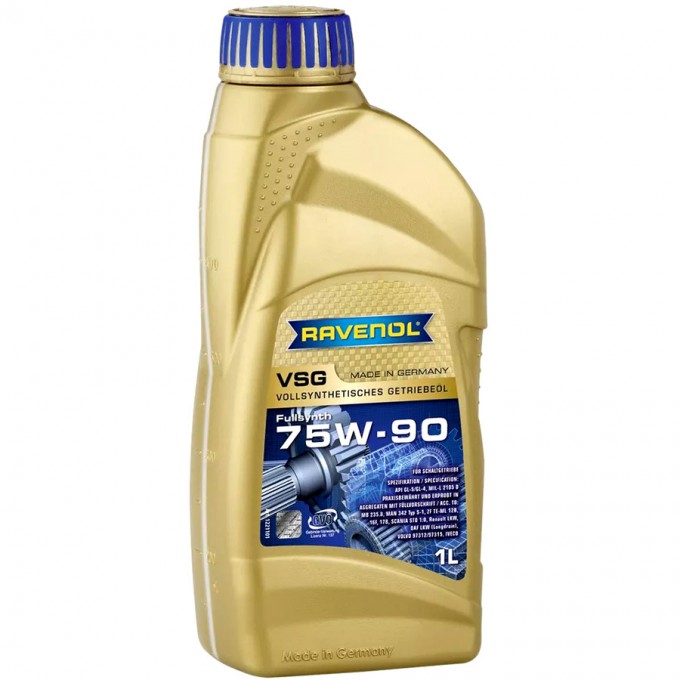 Трансмиссионное масло RAVENOL RAVENOL VSG 75W-90, 1 л 0148200