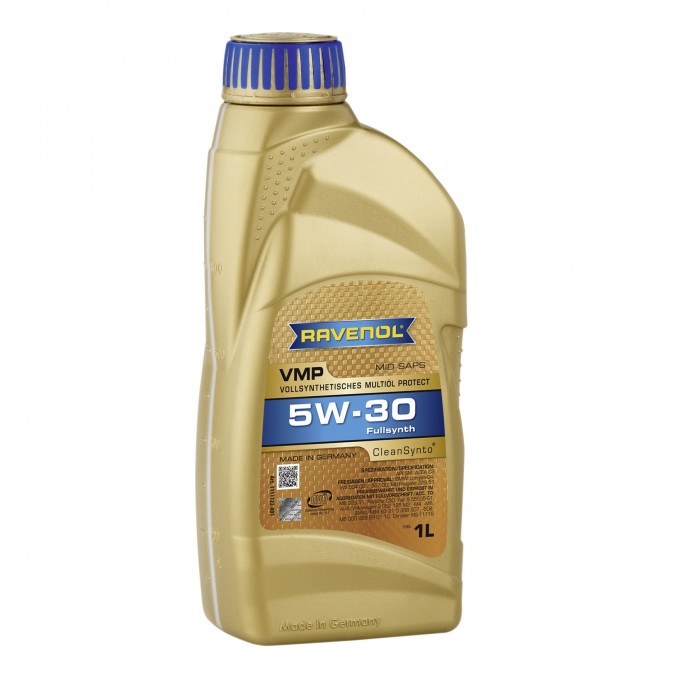 Моторное масло RAVENOL VMP 5W30 1л 100000415185