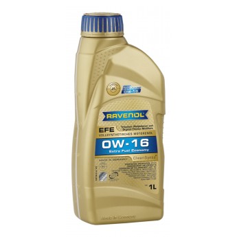 Моторное масло RAVENOL EFE 0W16 1л