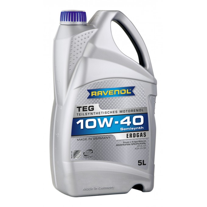 Моторное масло RAVENOL TEG 10W40 5л 100000415364