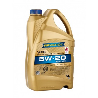 Моторное масло RAVENOL VFE 5W20 5л