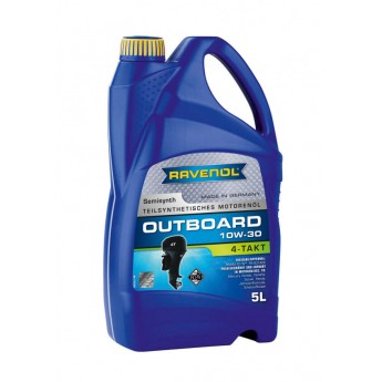 Моторное масло RAVENOL Outboardoil 4T NeW 10W30 5л