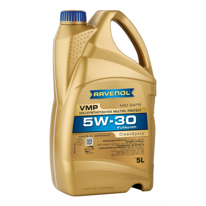 Моторное масло RAVENOL VMP NeW 5W30 5л 100000415428