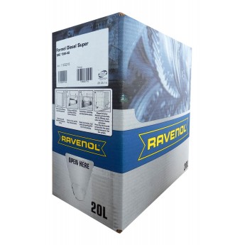 Моторное масло RAVENOL Formel Super Diesel Ecobox 15W40 20л