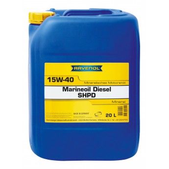 Моторное масло RAVENOL Marineoil Diesel SHPD 15W40 20л