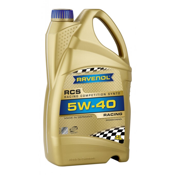 Моторное масло RAVENOL RCS 5W40 4л 100001149345