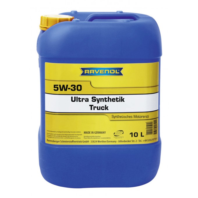 Моторное масло RAVENOL UST 5W30 10л 100001149375