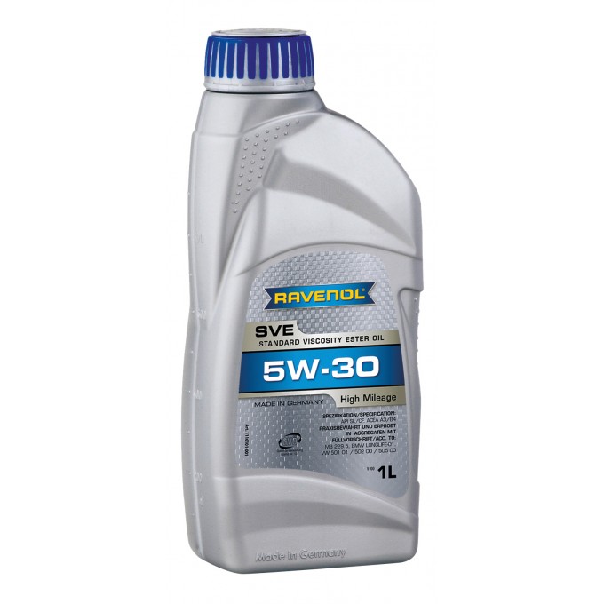 Моторное масло RAVENOL SVE 5W30 1л 100001149389