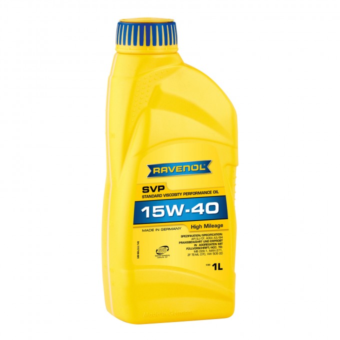 Моторное масло RAVENOL SVP 15W40 1л 100001149460