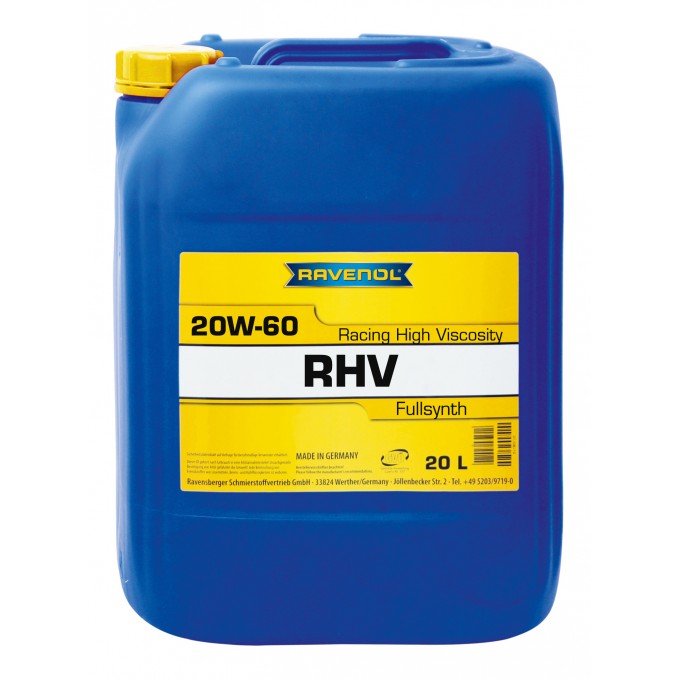 Моторное масло RAVENOL RHV 20W60 20л 100001149467