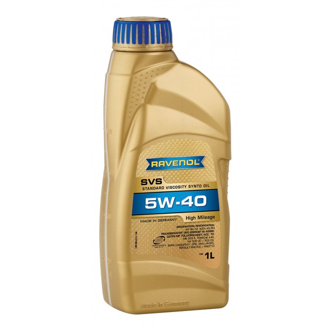 Моторное масло RAVENOL SVS 5W40 1л 100001149515