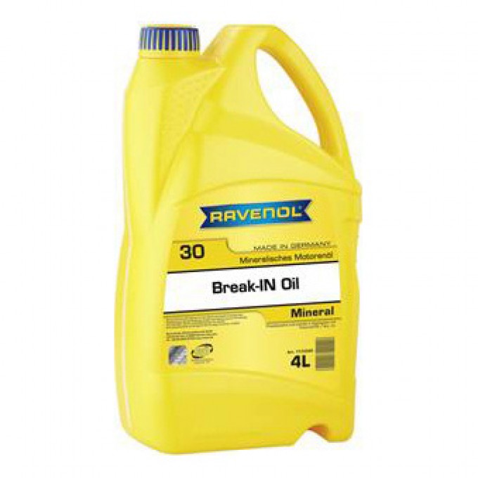 Моторное масло RAVENOL Break-In Oil 0W30 4л 100001149997