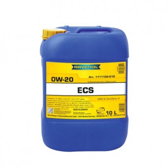 Моторное масло RAVENOL ECS 0W20 10л