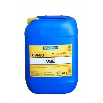 Моторное масло RAVENOL VSE 0W20 20л