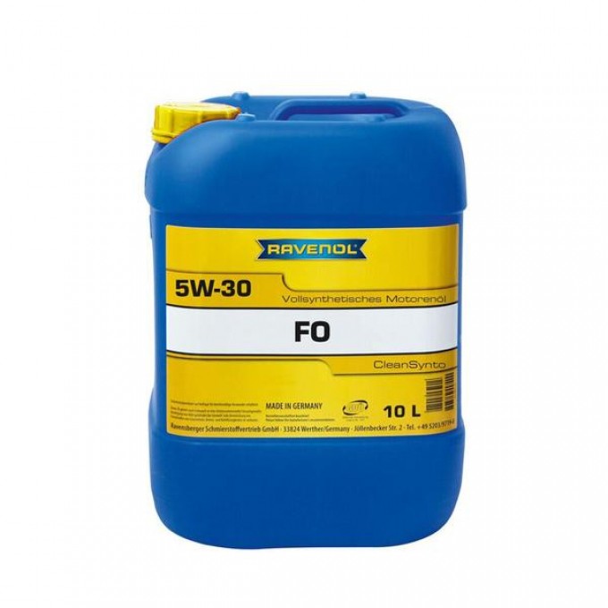 Моторное масло RAVENOL FO 5W30 10л 111111501001999