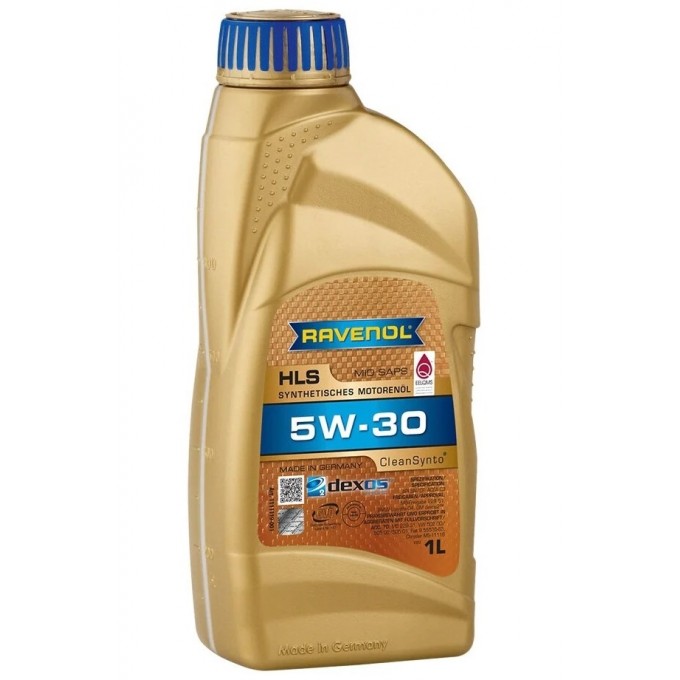 Моторное масло RAVENOL синтетическое 5W30 HCL 1л 1111119001