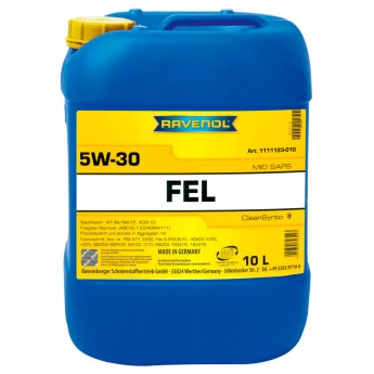 Моторное масло RAVENOL FEL 5W30 10л