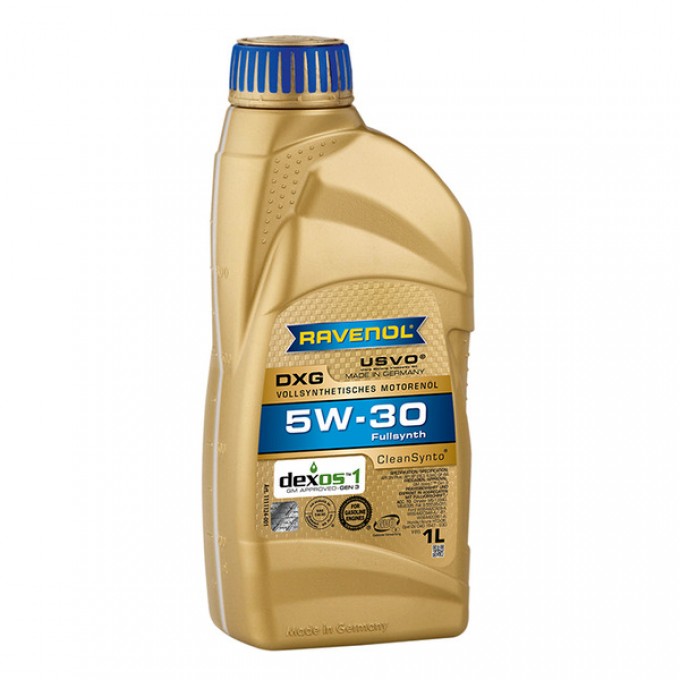 Моторное масло RAVENOL DXG SAE 5W30 new 1л 111112400101999