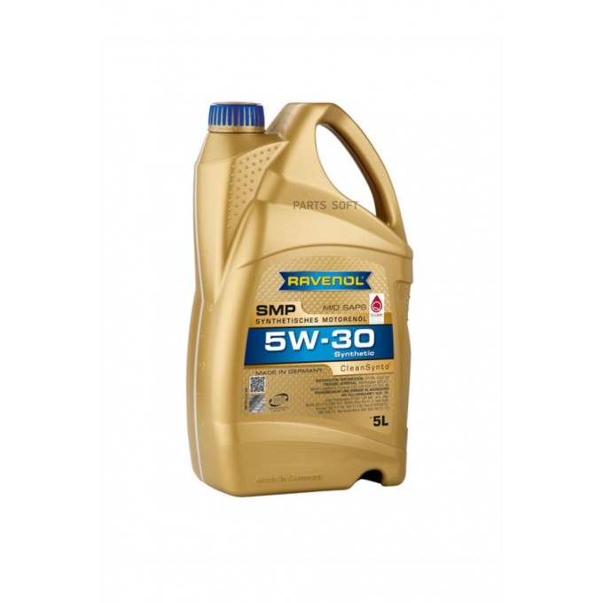 Моторное масло RAVENOL SMP SAE 5W30 5л 111112600501999