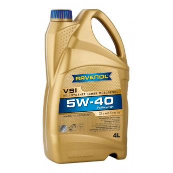 Моторное масло RAVENOL VSI 5W40 4л