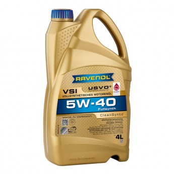 Моторное масло RAVENOL VSI SAE 5W40 new 4л