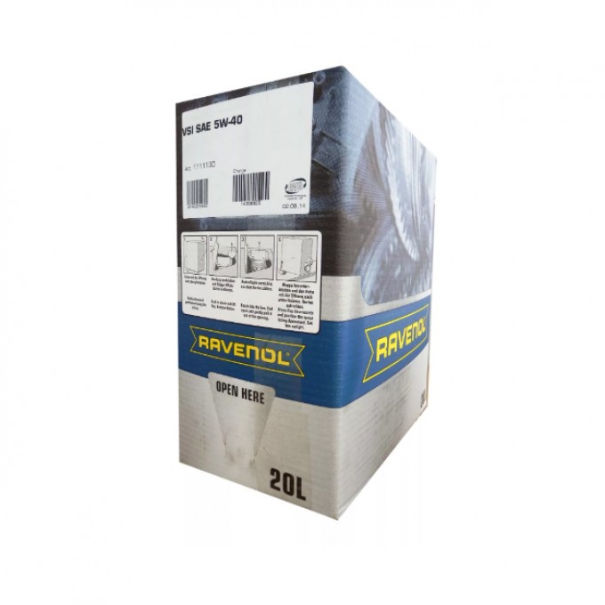 Моторное масло RAVENOL VSI Ecobox 1111130-B20-01-888 5W40 20л 1111130B2001888