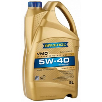 Моторное масло RAVENOL VMO SAE 5W-40 (5л) new