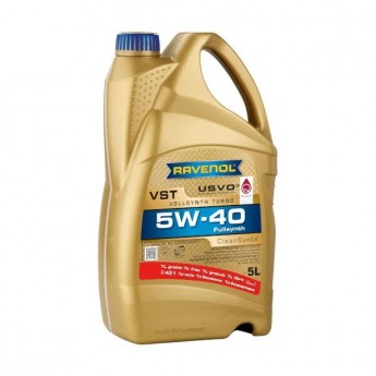 Моторное масло RAVENOL VST 4+1 5W40 5л