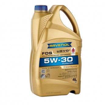 Моторное масло RAVENOL синтетическое 5W30 FDS 4л