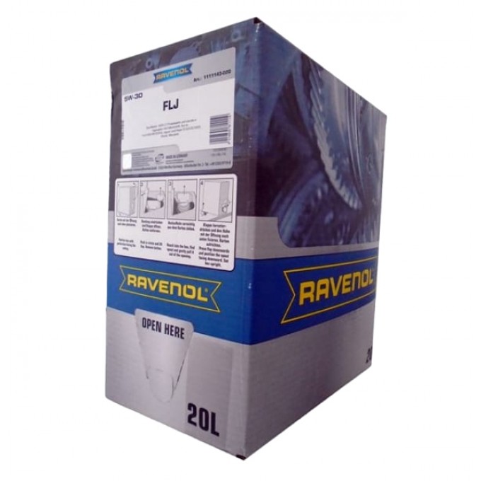 Моторное масло RAVENOL 5W30 20л 1111143B2001888