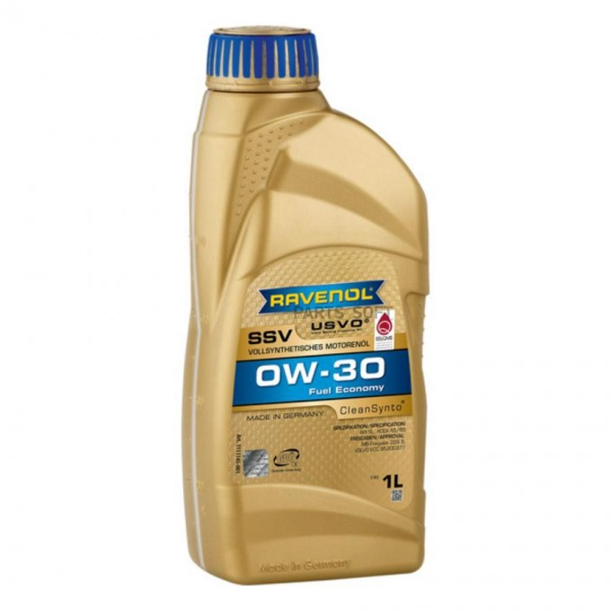 Моторное масло RAVENOL синтетическое 0w30 Ssv 1л 1111145001