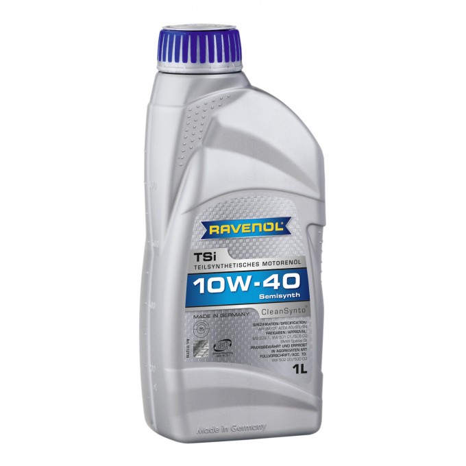 Моторное масло RAVENOL TSI 10W40 1л 111211000101999