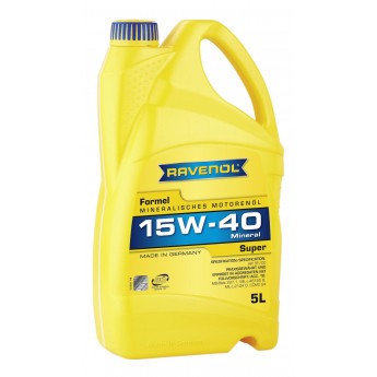 Моторное масло RAVENOL Formel Super 15W40 5л