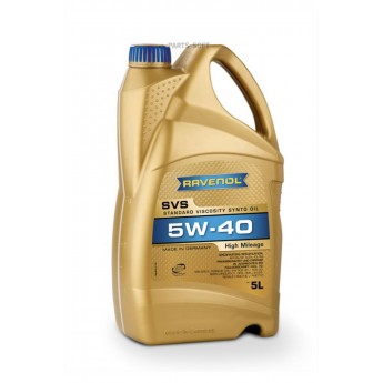 Моторное масло RAVENOL SVS Standard Viscosity Synto Oil SAE 5W40 new 5л