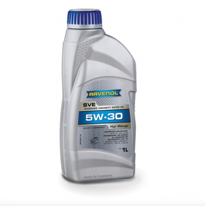 Моторное масло RAVENOL SVE Standard Viscosity Ester Oil SAE 5W30 new 1л 111610100101999