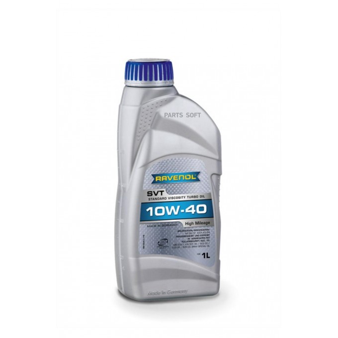 Моторное масло RAVENOL SVT Stand.Viscosity Turbo Oil SAE 10W-40 ( 1л) new 111610300101999