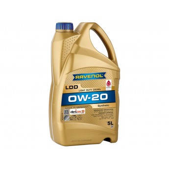 Моторное масло RAVENOL LDD Light Duty Diesel 0W20 5л