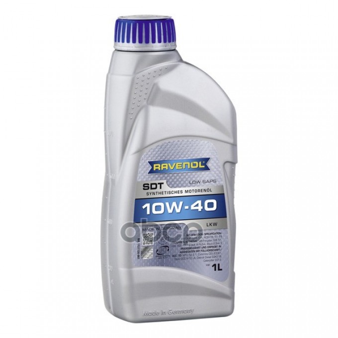 Ravenol Моторное Масло 10W-40 (1Л) (Второй Номер 4014835850606) 112112000101999