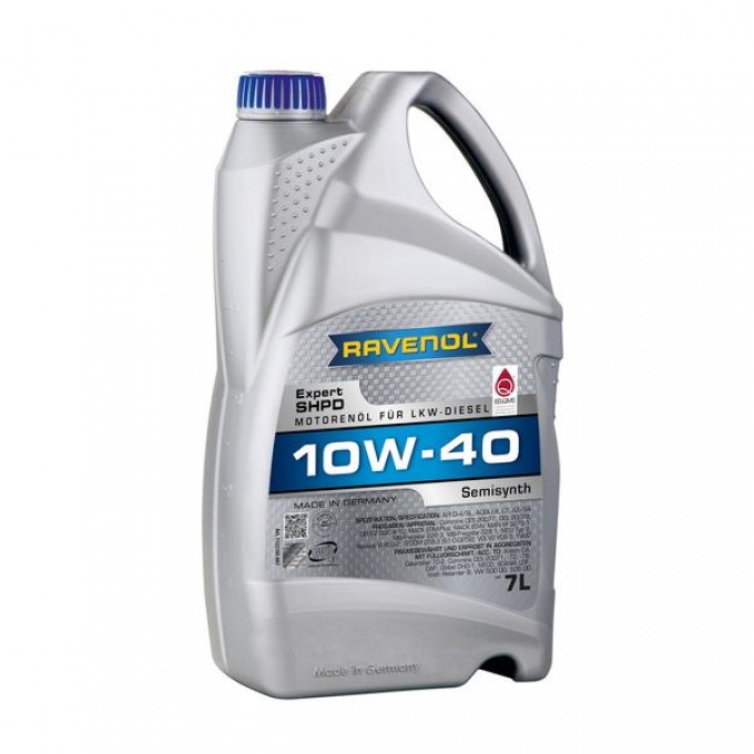 Моторное масло RAVENOL Expert SHPD 10W40 7л 112210500701999