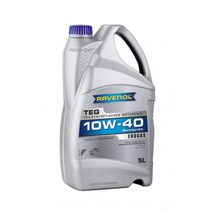 Моторное масло RAVENOL 10W40 5л 113210000501999