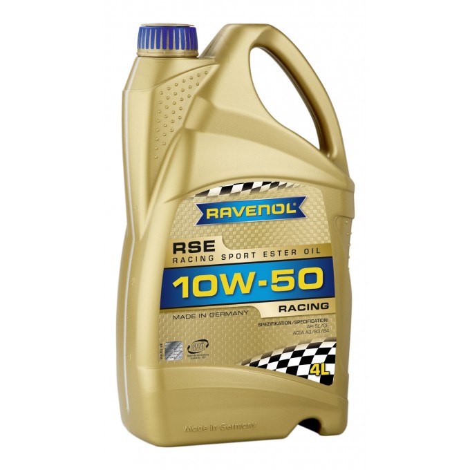 Моторное масло RAVENOL RSE 10W50 4л 114110500401999