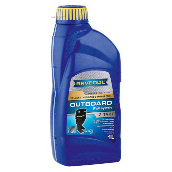 Моторное масло RAVENOL Outboardoel 2T Fullsynth new 1л 115120000101999