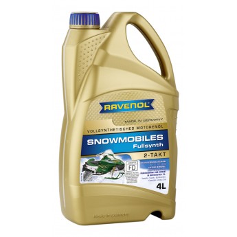 Моторное масло RAVENOL Snowmobiles Fullsynth 2-Takt 5W-30 4л