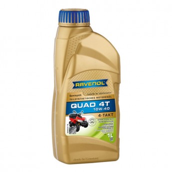 Моторное масло 4-х тактное RAVENOL Quad 10W-40 1 л