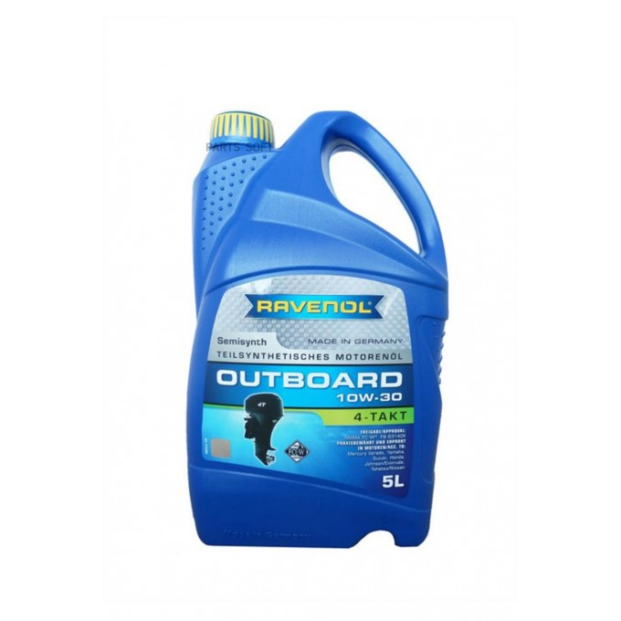 Моторное масло RAVENOL Outboardoel 4T Sae 10W30 New 5л 115320300501999