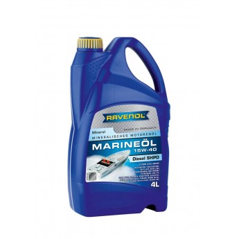 Моторное масло RAVENOL Marineoil Diesel SHPD 15W40 4л