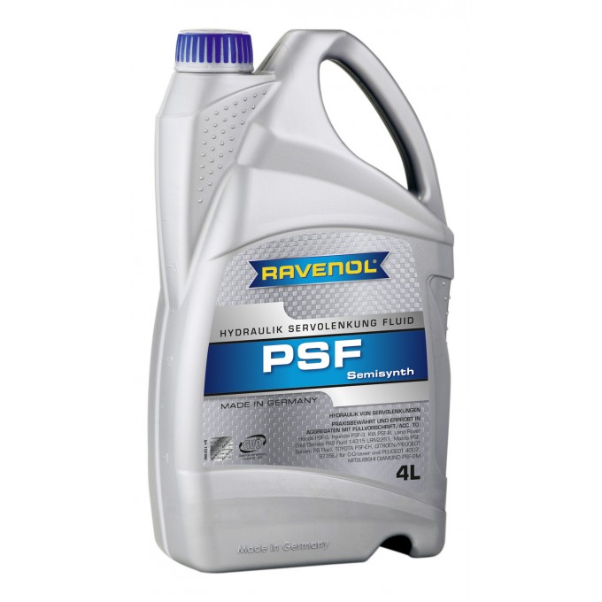 Гидравлическое масло RAVENOL PSF Fluid 4л 1181000-004 118100000401999