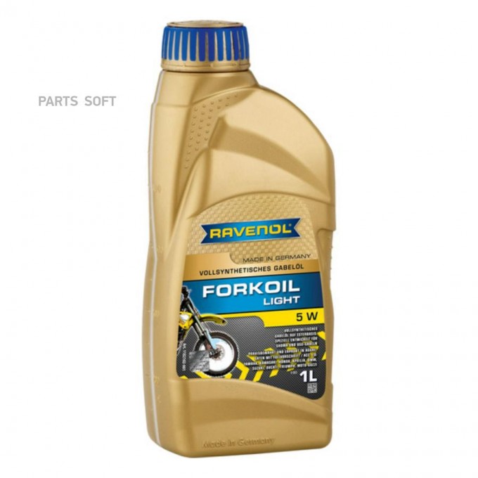 RAVENOL Масло вилочное 1л Forkoil Light 5W 1шт 1182102001