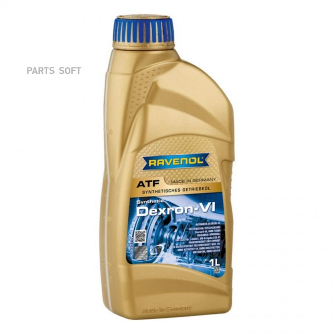 Трансмиссионное масло RAVENOL ATF Dexron VI 1211105001