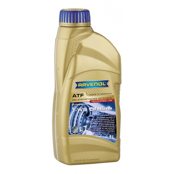 Трансмиссионное масло RAVENOL ATF T-WS Lifetime 121110600101999